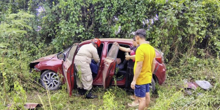 Accidente  vial deja un hombre gravemente herido en la carretera CA-13