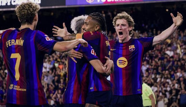 El FC Barcelona derrota 2-0 al Athletic en el debut de Rodri