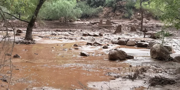 Evacúan a decenas de turistas del Gran Cañón tras fuertes inundaciones repentinas