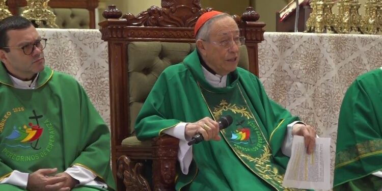 Cardenal Rodríguez cuestionó a la juventud que se dedica al crimen | Homilía dominical
