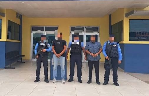 Policía Nacional captura a dos nicaragüenses acusados de robo con fuerza e intimidación