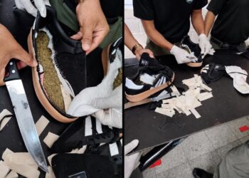Mujer de 44 años es detenida al intentar ingresar supuesta marihuana oculta en unos tenis a la cárcel de Támara