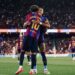 Con dobletes de Raphinha y Lamine el FC Barcelona golpea 5-2 al Rayo Vallecano