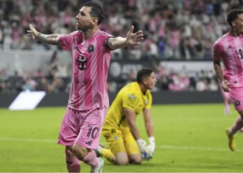 Con un Messi brillante, Inter Miami le ganó 4-2 a Atlético San Luis en su debut en la Leagues Cup