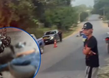 muere motociclista CA13 rastra Palma Africana