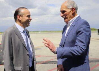 Nasry Asfura llega a Colombia para participar en la toma de posesión de Abelardo de la Espriella