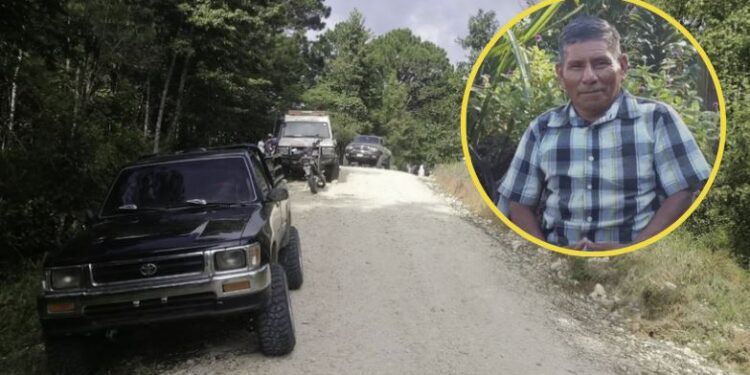 ¡Golpe mortal! Regidor de San Francisco de Opalaca muere al caerse de la paila de un vehículo