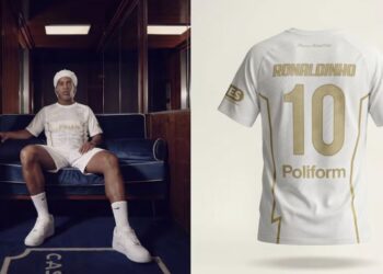 Ronaldinho llegó a Italia para firmar contrato y volver al fútbol profesional con 46 años: el sueño que quiere cumplir