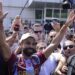 Salah recibe una bienvenida de héroe antes de su fichaje por el Trabzonspor
