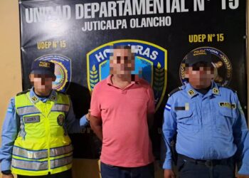 Capturan a conductor ebrio tras embestir a dos aspirantes a policía en Juticalpa