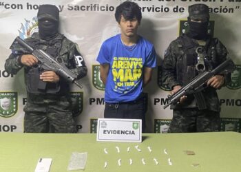 Detienen a un supuesto distribuidor de drogas en Comayagüela