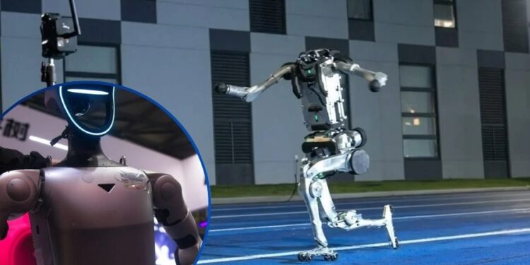 ¡Adiós, Usain Bolt! “Superman”, el robot chino que corre a velocidad brutal y salta más de 2 metros
