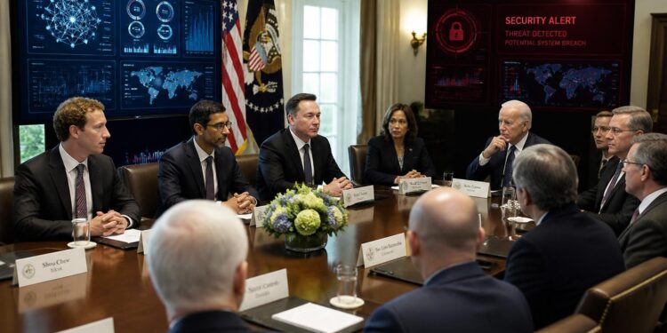 ¡Alerta por la IA! La Casa Blanca reúne de urgencia a OpenAI, Google, Meta y Anthropic