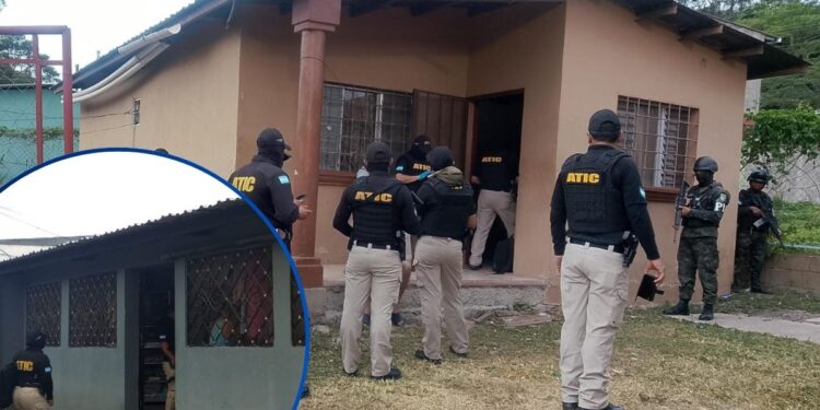 ¡Allanamientos! MP le cae a células de la 18 en un sector de Comayagüela