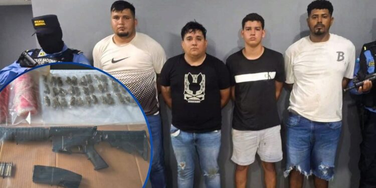 ¡Con armas de guerra! Caen cuatro de “Los Argueta” vinculados a masacre en frontera con Guatemala