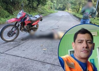 ¡Crímenes no paran! A balazos ultiman a motociclista en carretera hacia Las Vegas, Santa Bárbara