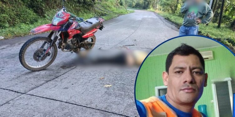 ¡Crímenes no paran! A balazos ultiman a motociclista en carretera hacia Las Vegas, Santa Bárbara