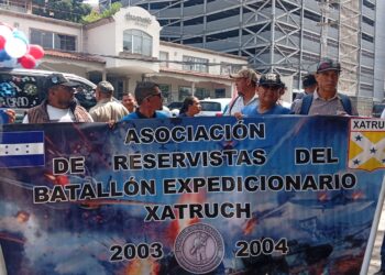 ¡Lucha más larga que la guerra! Reservistas ‘Xatruch Misión Irak’, exigen pago del bono, y ser reconocidos como veteranos de guerra