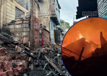 ¡Infierno en barrio San Martín! Varias personas quemadas y viviendas arrasadas tras voraz incendio