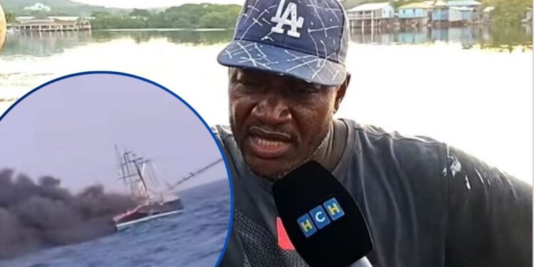 “¡Intentamos apagarlo, pero fue demasiado rápido!”: sobreviviente narra el terror tras incendio de barco que dejó una persona muerta y otra desaparecida