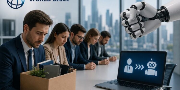 ¡La IA viene por tu trabajo! Banco Mundial alerta que millones de empleos están en la mira