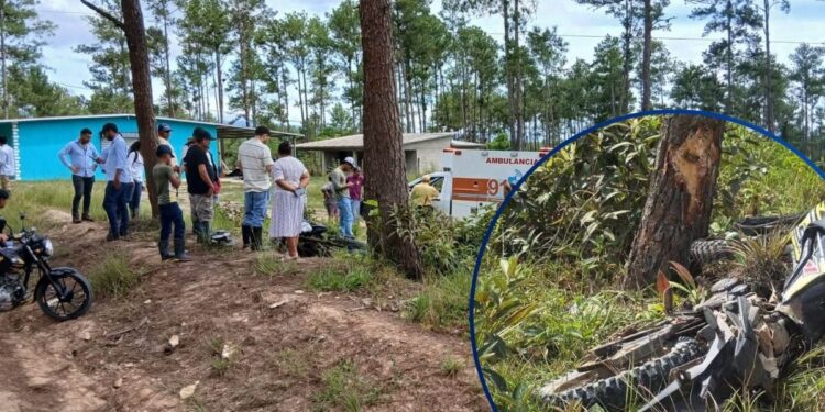 ¡Más muertes en moto! Joven pierde la vida en Culmí, Olancho