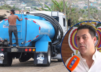 ¡Negocio redondo con el agua! Alcalde denuncia que compran la pipa a L200 y la revenden hasta en L2,000