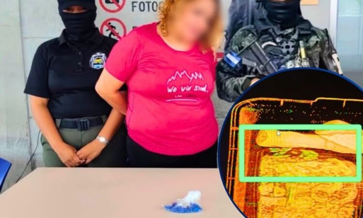 ¡Ni las rejas frenan la pasión! Mujer intentó ingresar 47 azulitas a cárcel de Morocelí