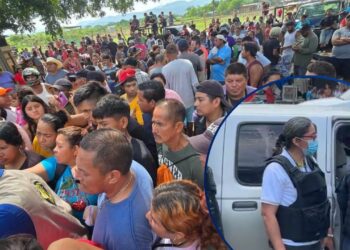 ¡Pese al emplazamiento! Se aborta el desalojo de tierras en Cofradía, Cortés