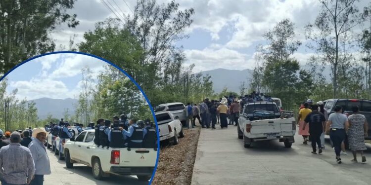 ¡Recuperan terrenos municipales! Desalojan a invasores en San Sebastián, Comayagua