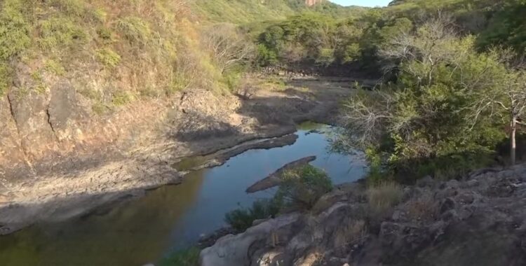 ¡Se seca el río Moramulca! La sequía golpea fuertemente la zona sur de Honduras
