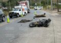 ¡Tragedia! Joven perece tras brutal choque de motos en carretera a Olancho, El Guanábano