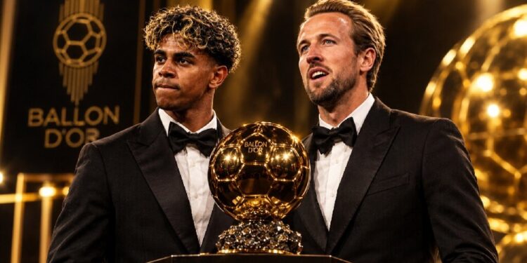 Lamine Yamal y Harry Kane encabezan el duelo estelar por el Balón de Oro tras una temporada histórica