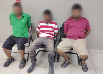 ¡Para el mamo! Tres supuestos miembros de “El Cártel del Diablo” quedan en prisión preventiva