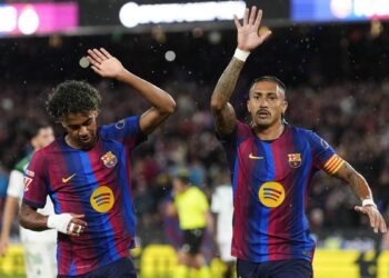 El rodillo azulgrana no perdona: El FC Barcelona aplasta 7-2 al Racing y firma su mejor arranque histórico