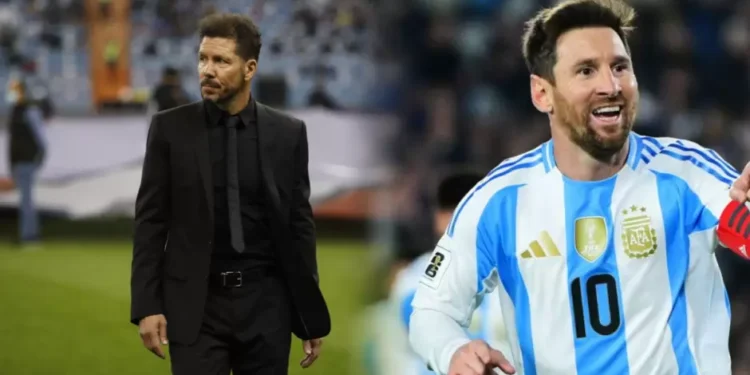 Simeone afirma sin titubeos que le entregaría el Balón de Oro a Lionel Messi por encima de Mbappé y Lamine Yamal