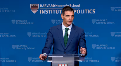 Pedro Sánchez buscaba abordar los riesgos de la IA en Harvard, pero termina acorralado por cuestionamientos sobre corrupción y geopolítica