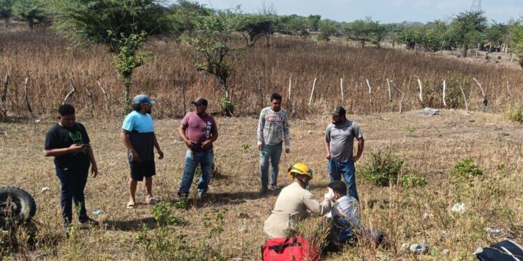 ¡Emergencia en el sur! Un lesionado tras aparatoso accidente de tránsito en San Lorenzo, Valle