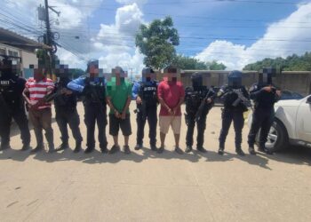 Caen tres presuntos integrantes del “Cártel del Diablo” en Sulaco, Yoro
