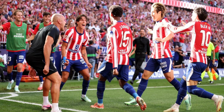 Atlético de Madrid vence al Real Madrid en el derbi