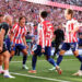 Atlético de Madrid vence al Real Madrid en el derbi