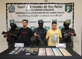 Con 14 mil lempiras y droga atrapan al “Chino” y al “Chele” de la MS13 en SPS