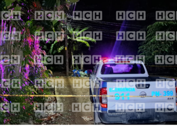 ¡La sangre sigue corriendo en Honduras! De varios disparos asesinan a un jovencito en Puerto Cortés