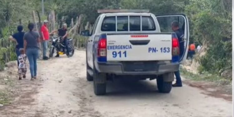 ¡Macabro hallazgo! Encuentran joven sin vida y semidesnudo sobre una quebrada en Intibucá