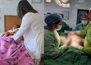 ¡Parecía un embarazo de cinco meses! Mujer tenía gigantesco quiste de hasta 20 libras