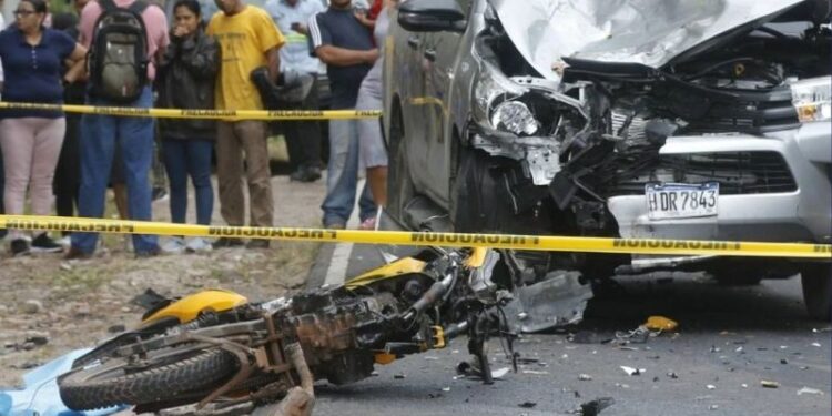 151 menores han muerto en accidentes de tránsito en Honduras en lo que va del año