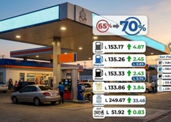 PRECIO DE LOS COMBUSTIBLES