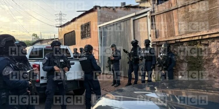 ¡Fuerte operativo! Detienen a presuntos integrantes de la banda “Los Berríos” en la 28 de Marzo