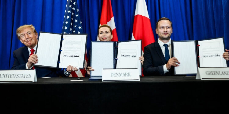 EEUU Dinamarca y Groenlandia firman acuerdo de seguridad