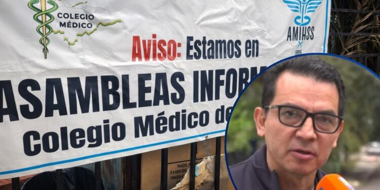 “El conflicto termina haciendo efectivos los pagos”: Médicos responden a las declaraciones del presidente Asfura